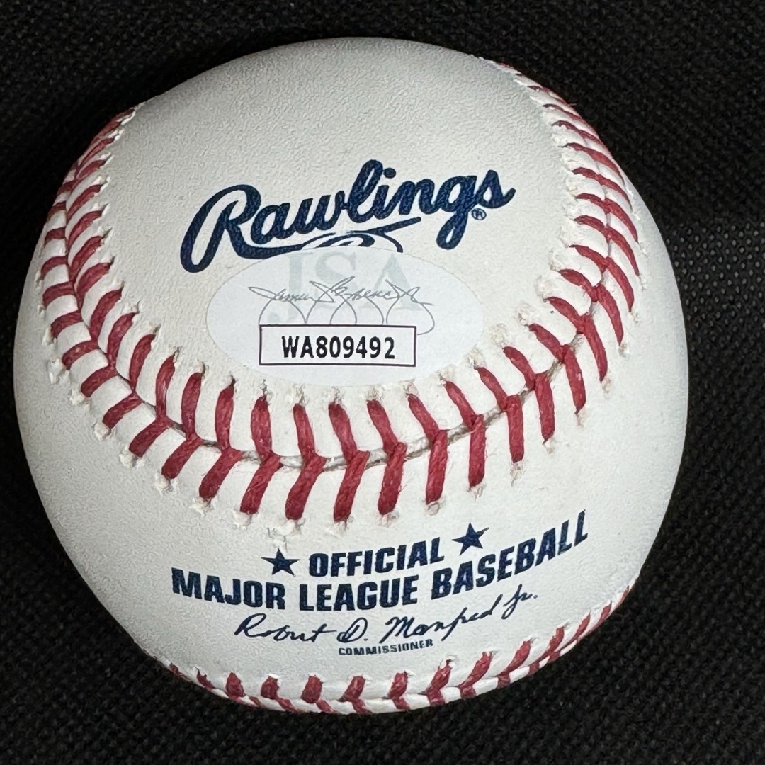 Rawlings(ローリングス)のカージナルス ヌートバー 直筆サイン MLB公式球 JSAホログラム スポーツ/アウトドアの野球(記念品/関連グッズ)の商品写真