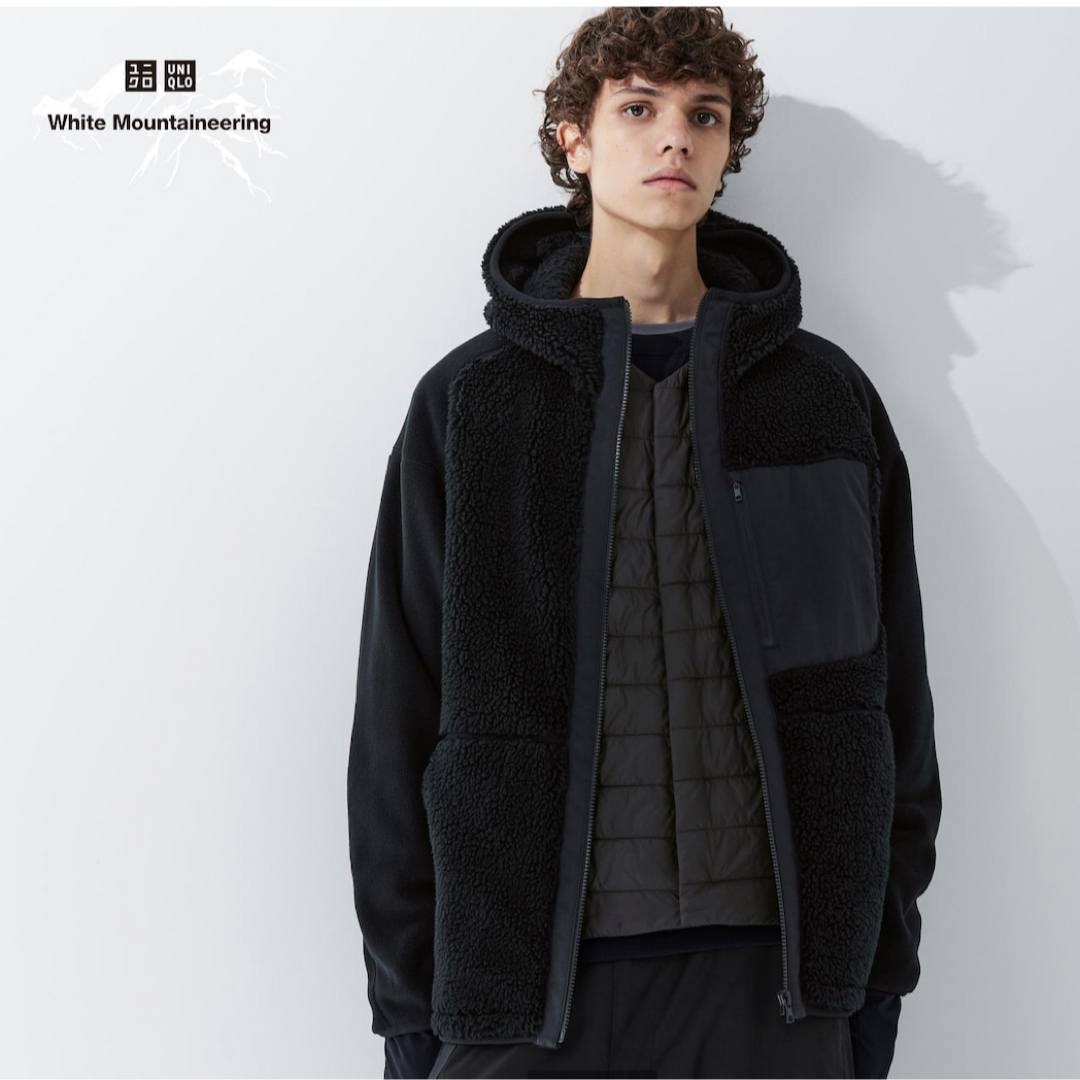 UNIQLO(ユニクロ)の新品 UNIQLO ユニクロ フリースフルジップパーカ（長袖）Sサイズ メンズのトップス(パーカー)の商品写真