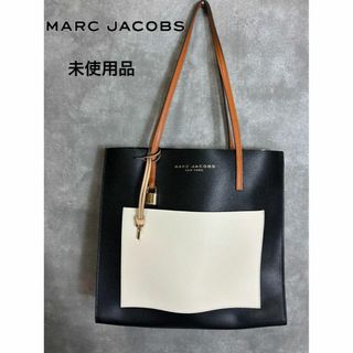 マークジェイコブス(MARC JACOBS)の【未使用】MARC JACOBS マークジェイコブスレザートートバッグブラック(トートバッグ)