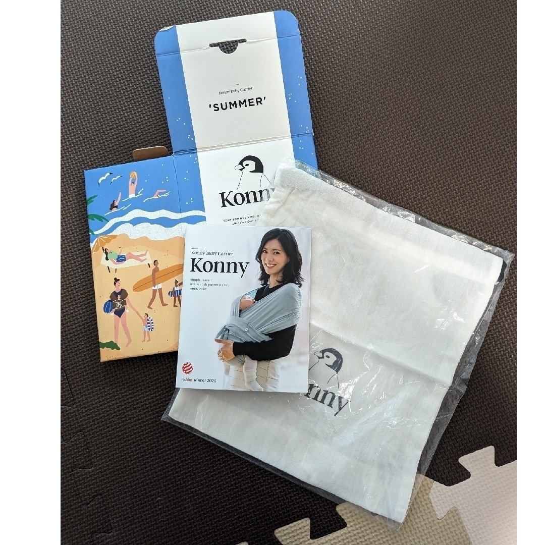 Konny(コニー)のコニー抱っこ紐　AirMesh　Sサイズ キッズ/ベビー/マタニティの外出/移動用品(抱っこひも/おんぶひも)の商品写真