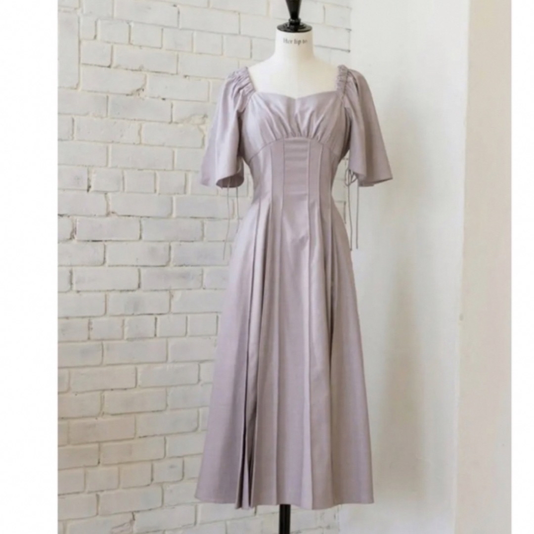 herlipto all day long pleated dress