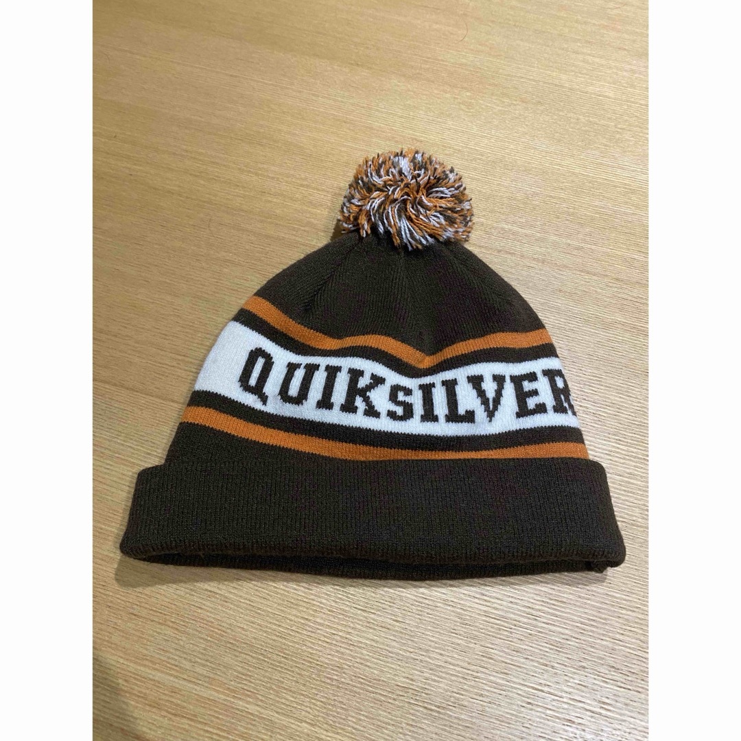 QUIKSILVER(クイックシルバー)のquiksilver☆クイックシルバー　キッズニット帽☆子供用② キッズ/ベビー/マタニティのこども用ファッション小物(帽子)の商品写真