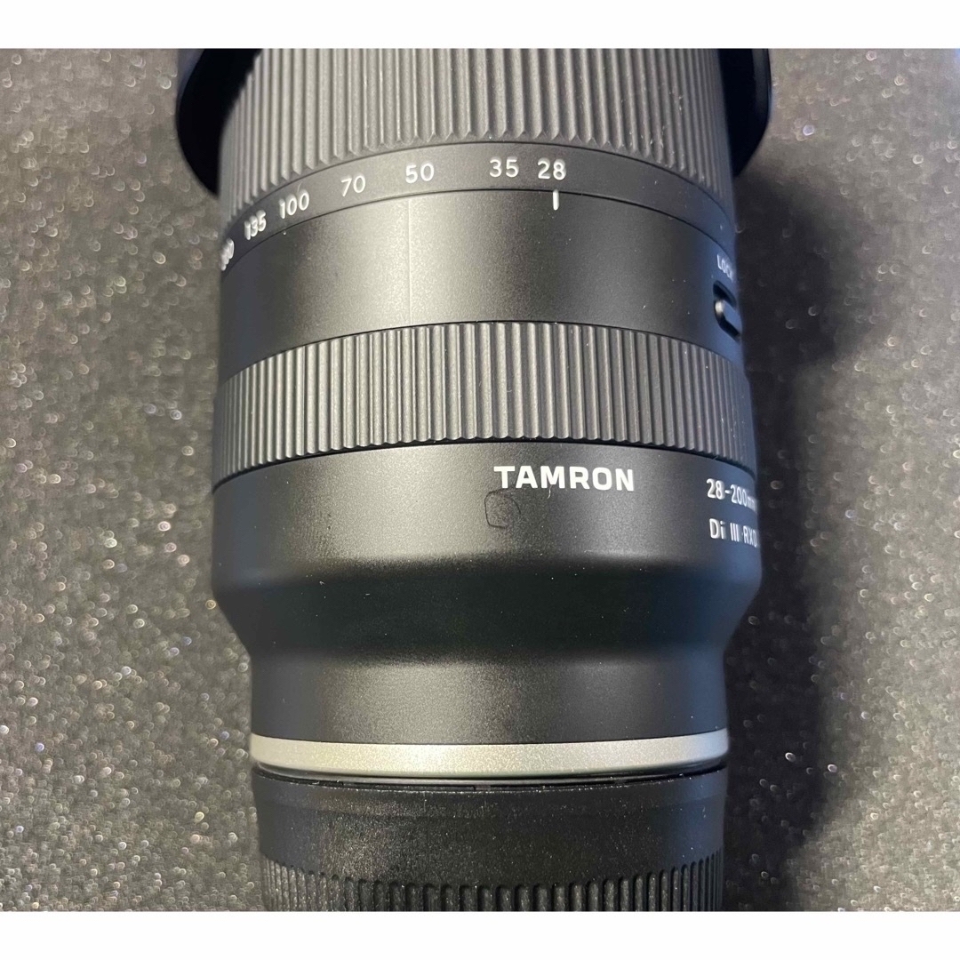 TAMRON(タムロン)のTAMRON 28-200mm F2.8-5.6Di III RXD Eマウント スマホ/家電/カメラのカメラ(レンズ(ズーム))の商品写真