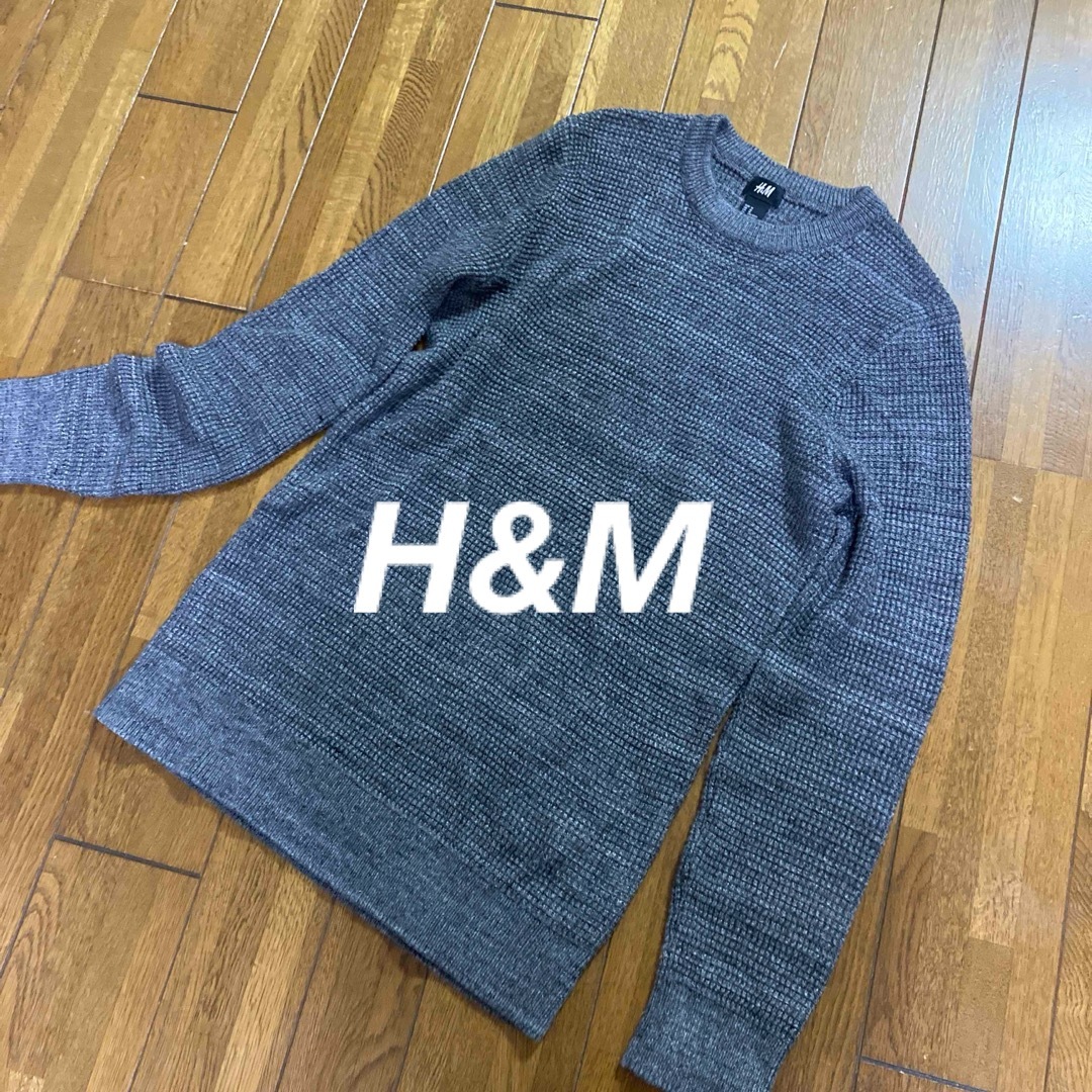 H&M(エイチアンドエム)の【H&M】メンズセーター　ニット メンズのトップス(ニット/セーター)の商品写真