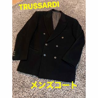 トラサルディ(Trussardi)のTRUSSARDI＊トラサルディ＊メンズ＊コート＊チェスターコート(チェスターコート)