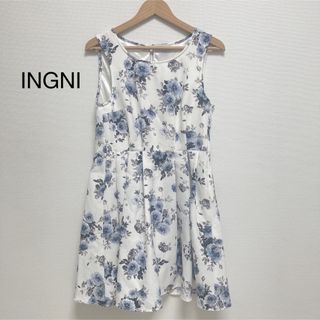 イング(INGNI)のINGNI花柄ワンピース(ミニワンピース)