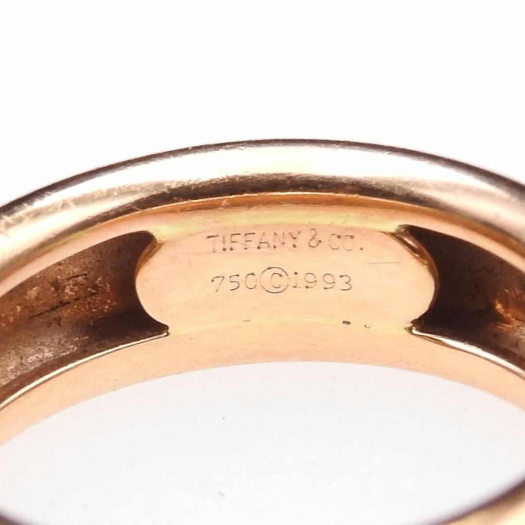 Tiffany & Co.(ティファニー)の【正規品】ティファニーK18PG フレンドシップ ハート ペリドット リング レディースのアクセサリー(リング(指輪))の商品写真