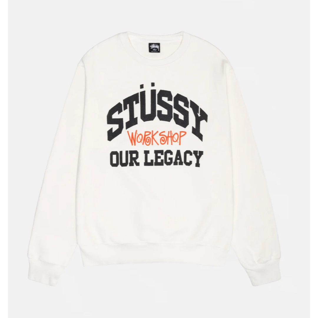STUSSY - 【Lサイズ natural】 stussy our legacy スウェットの STUSSY - 【Lサイズ natural】 stussy our legacy スウェットの