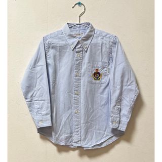 8本物ミキハウスのスーツ上下とシャツ　おまけネクタイポケットチーフサス　120キッズ服男の子用(90cm~)