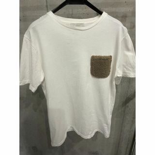 ビームス(BEAMS)のBEAMS/ビームス/半袖Tシャツ/カットソー/ポケットがモコモコ/白Tシャツ(Tシャツ/カットソー(半袖/袖なし))