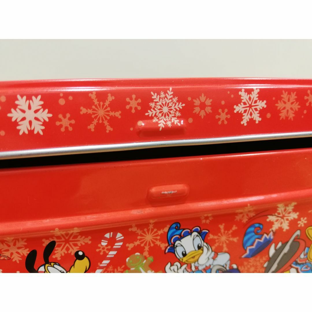 Disney(ディズニー)のディズニー2009Christmas限定クッキー缶 空箱 Box Limited エンタメ/ホビーのアニメグッズ(その他)の商品写真