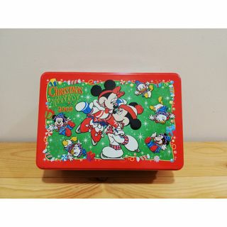 ディズニー(Disney)のディズニー2009Christmas限定クッキー缶 空箱 Box Limited(その他)