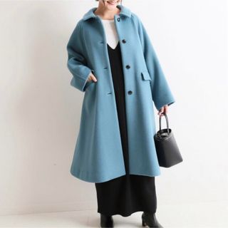 SLOBE IENA - 美品 スローブイエナ ダブルブレストカラーコートの通販