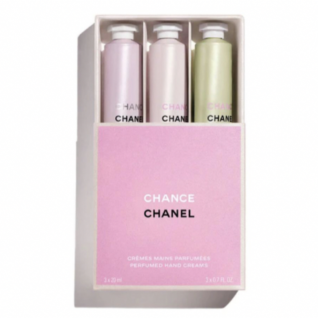 CHANEL チャンス クレーム マン 3本セット ハンドクリーム　特別限定品 | フリマアプリ ラクマ