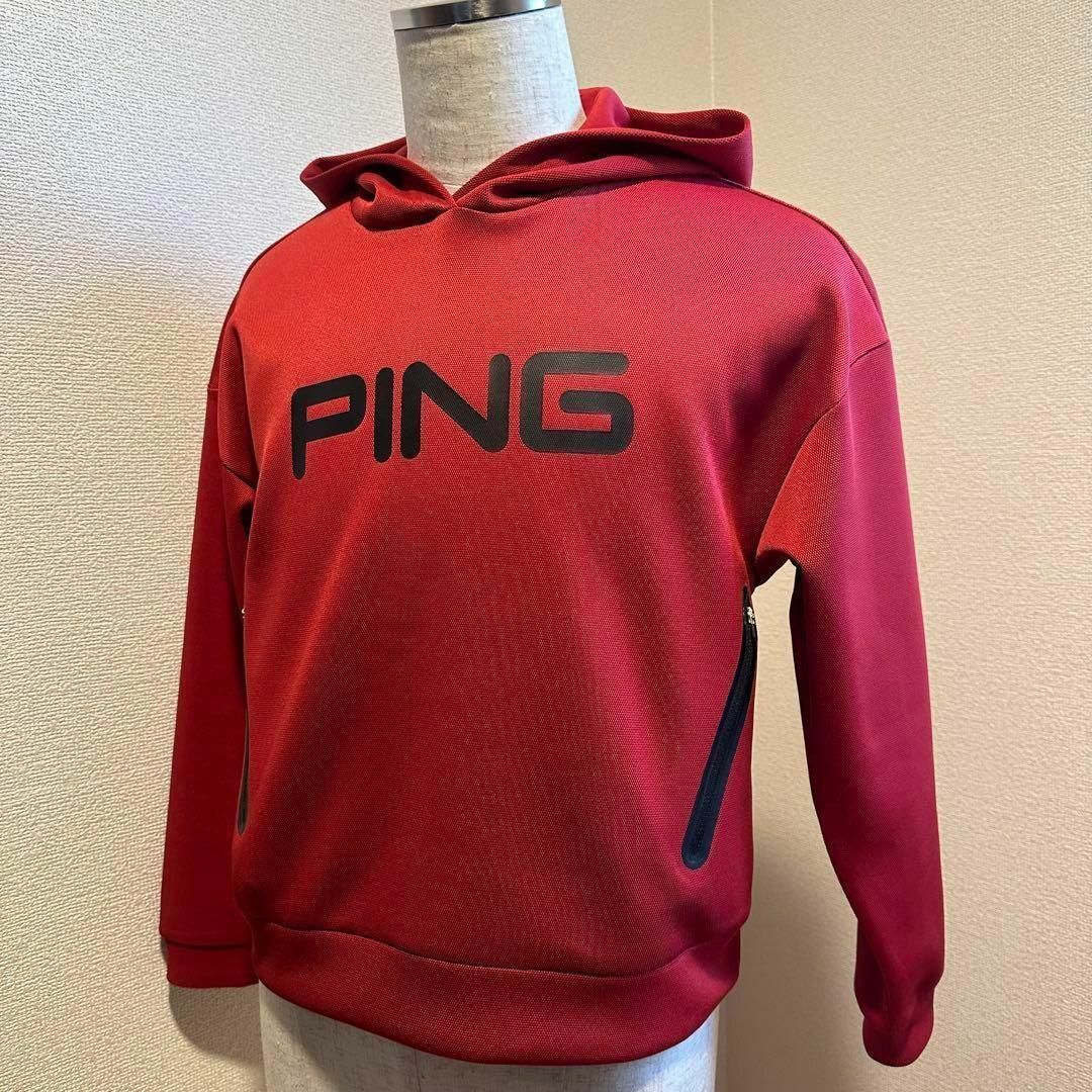 PING(ピン)のPING レディース フーディー Sサイズ レディースのトップス(パーカー)の商品写真