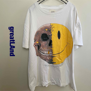 greatLAnd HAVE A DEADZ DAY WHITE Tシャツ(Tシャツ/カットソー(半袖/袖なし))