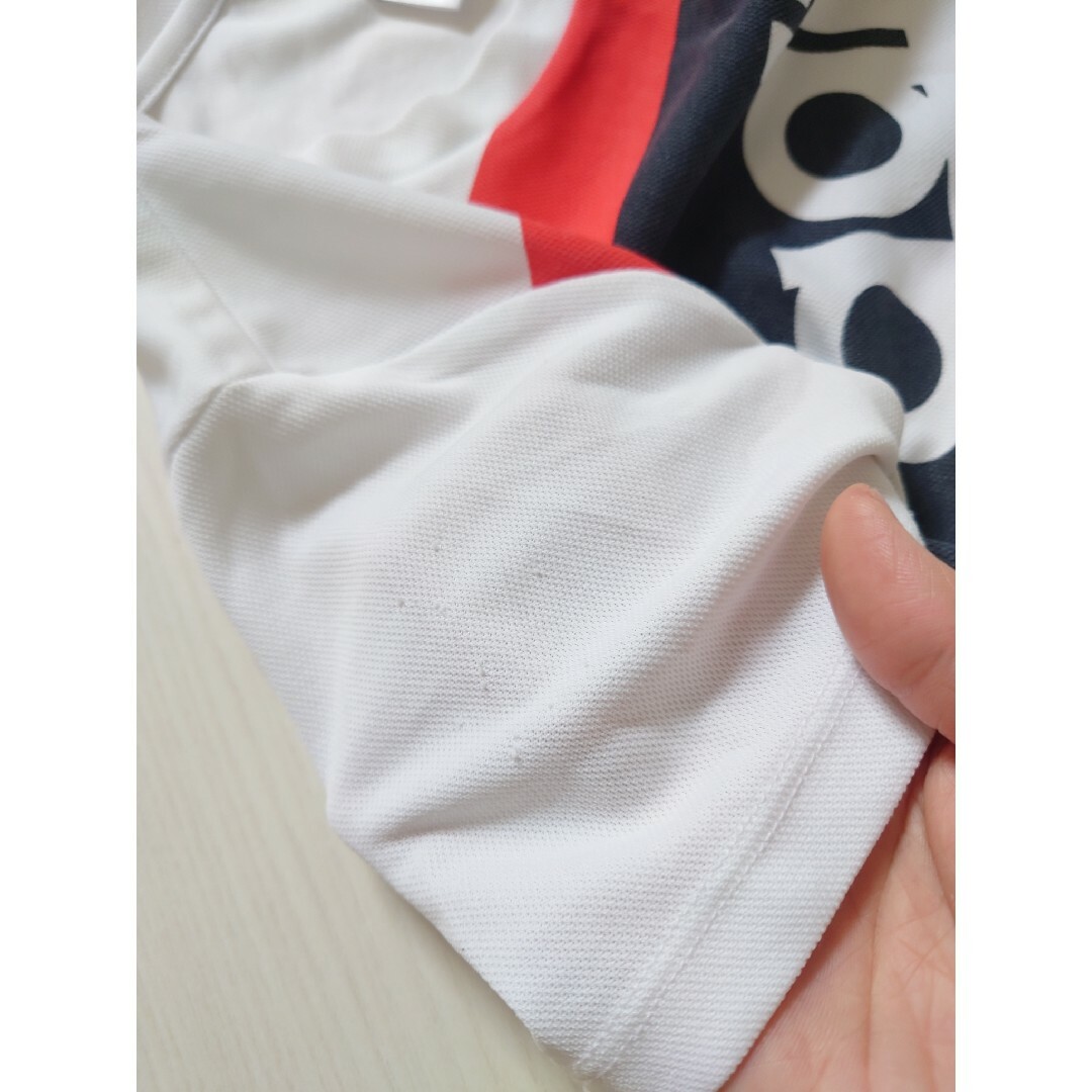 adidas(アディダス)のadidas アディダス 速乾Tシャツ ホワイト サイズS レディースのトップス(Tシャツ(半袖/袖なし))の商品写真