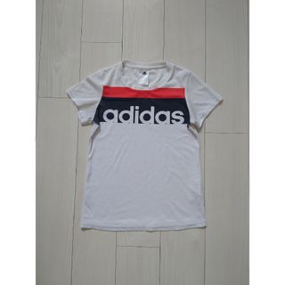 アディダス(adidas)のadidas アディダス 速乾Tシャツ ホワイト サイズS(Tシャツ(半袖/袖なし))