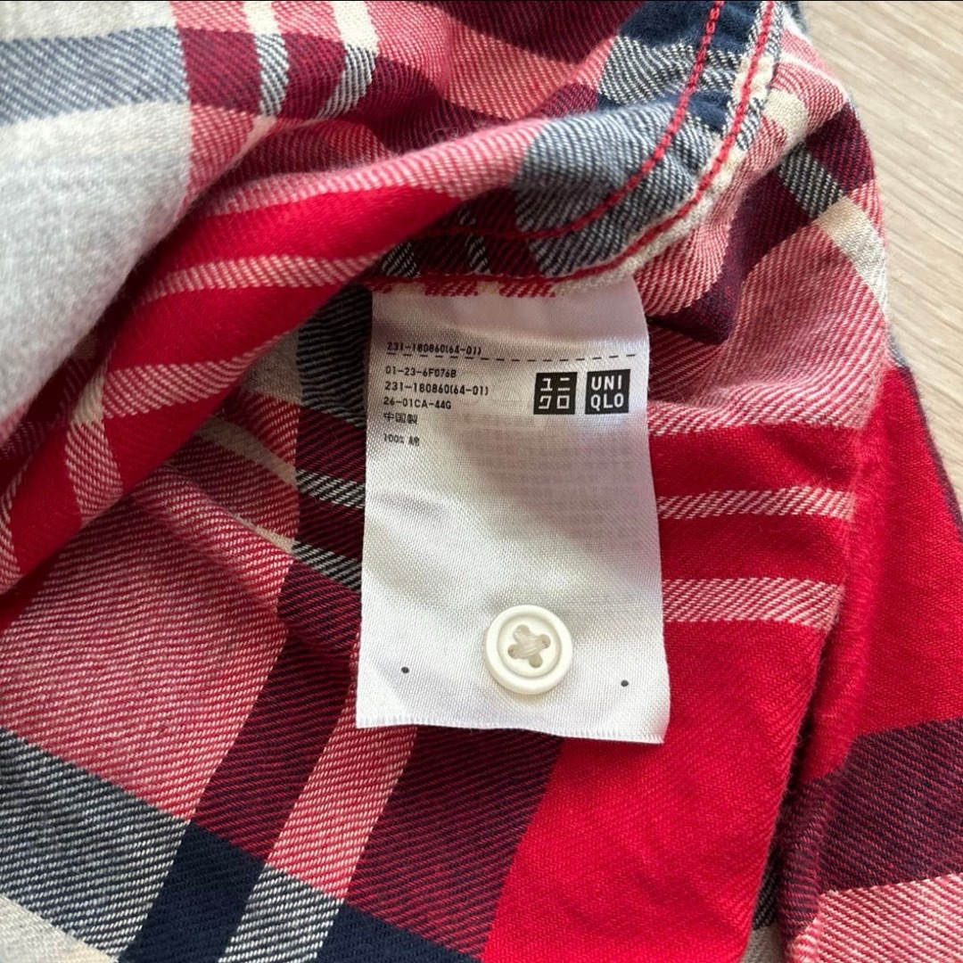 UNIQLO(ユニクロ)のユニクロ　チェックシャツ レディースのトップス(シャツ/ブラウス(長袖/七分))の商品写真