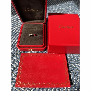 カルティエ(Cartier)のCartier　ミニラブリング　1Pダイヤモンド　ホワイトゴールド(リング(指輪))
