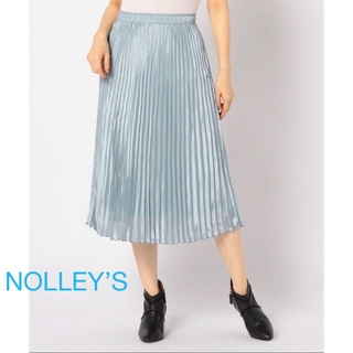ノーリーズ(NOLLEY'S)のパールシフォンプリーツスカート(ロングスカート)