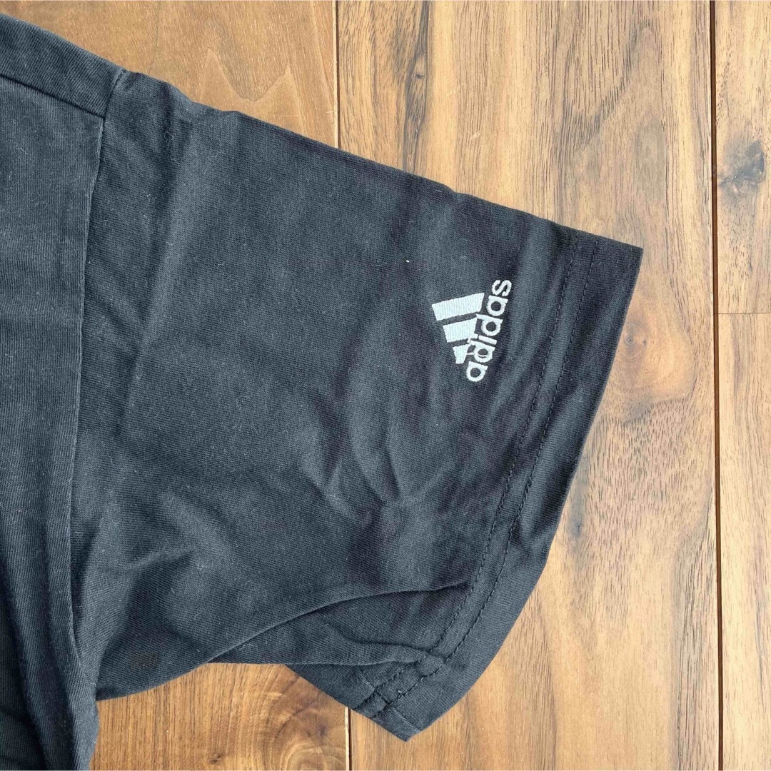 adidas(アディダス)の【adidas】半袖トップス　ロング丈　Sサイズ レディースのトップス(Tシャツ(半袖/袖なし))の商品写真