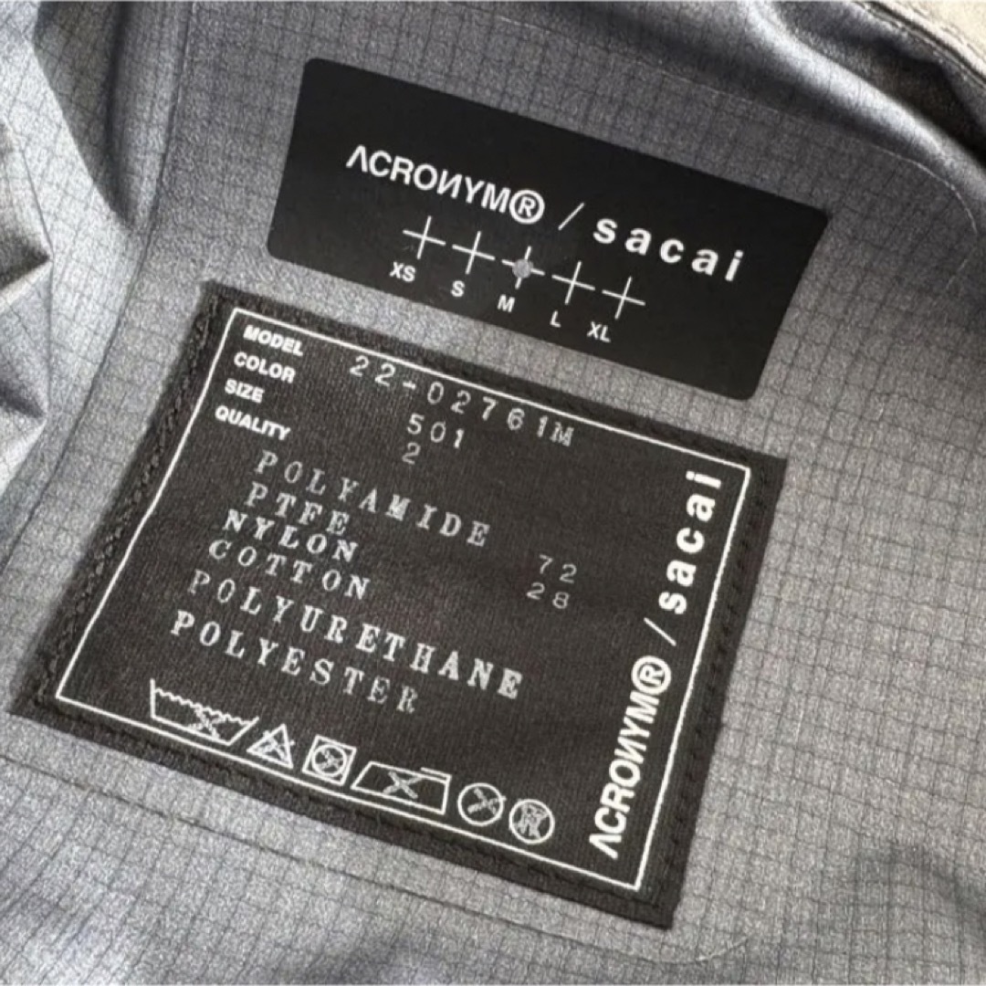 sacai(サカイ)の専用　新品　2022SS sacai×ACRONYM フィールドジャケット メンズのジャケット/アウター(ミリタリージャケット)の商品写真