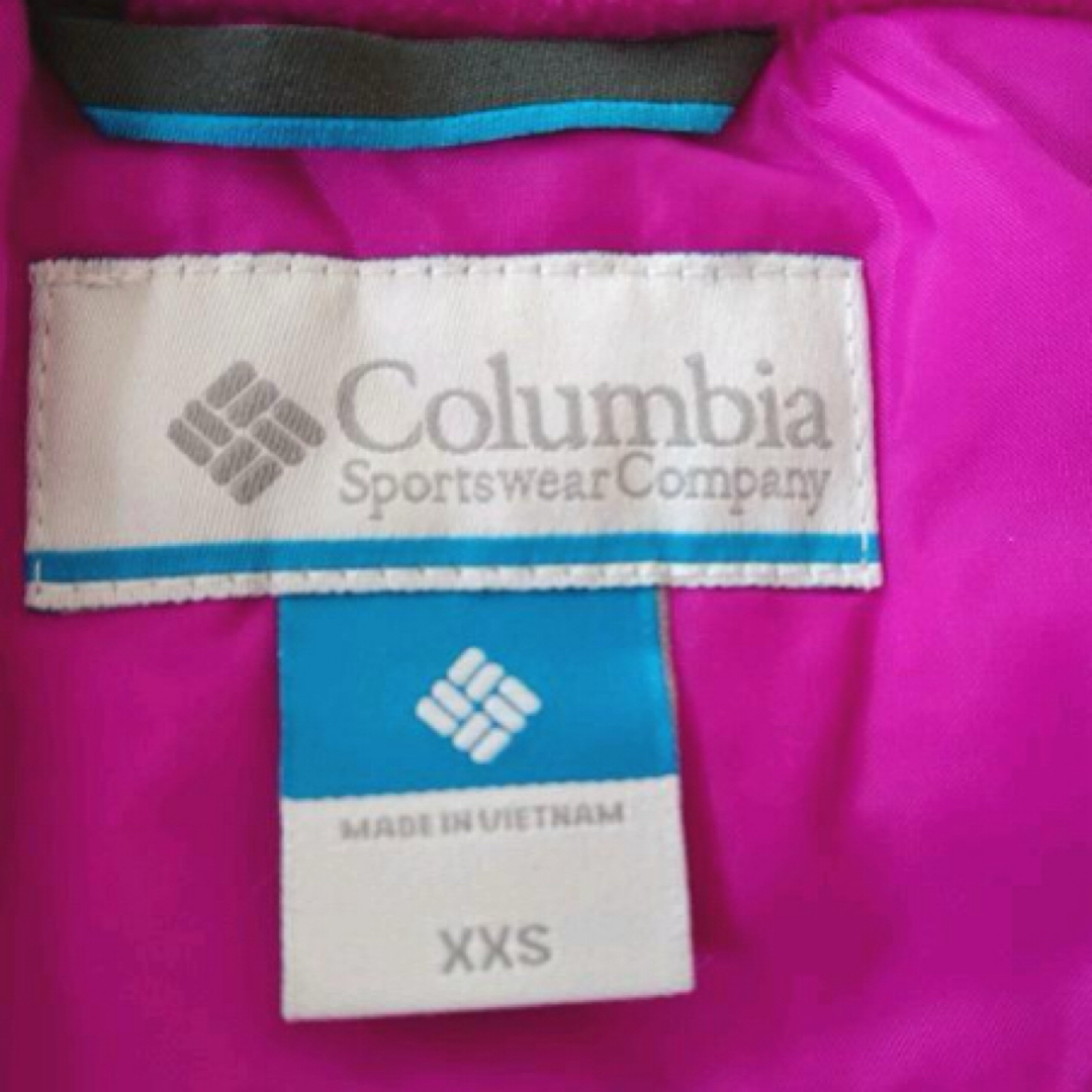 Columbia(コロンビア)のコロンビア Columbia スキーウェア xxs 100 110 キッズ/ベビー/マタニティのキッズ服女の子用(90cm~)(その他)の商品写真