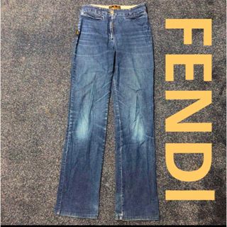 フェンディ(FENDI)のFENDY jeans イタリア製　フェンディ　ストレートジーンズ(デニム/ジーンズ)