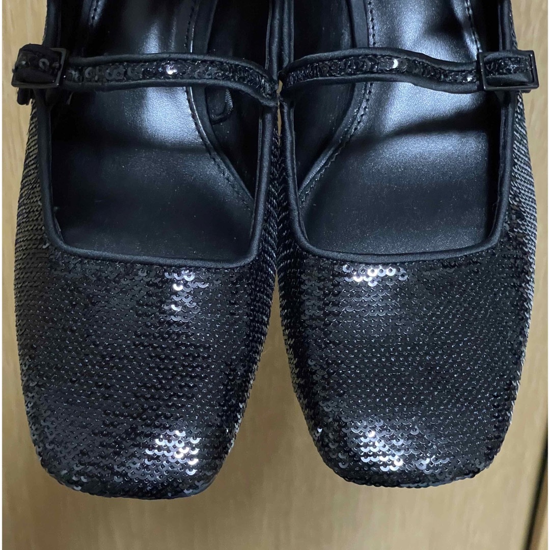 ZARA(ザラ)のZARA スパンコールシューズ レディースの靴/シューズ(ハイヒール/パンプス)の商品写真