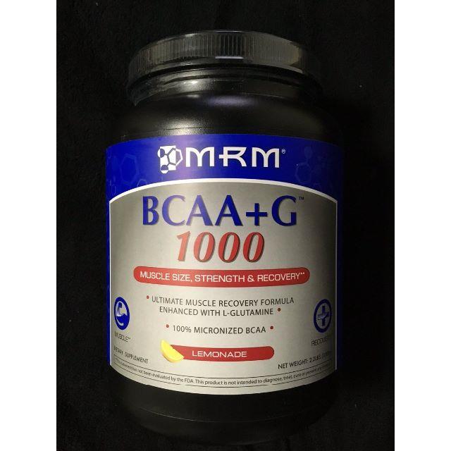 新品 MRM BCAA 1000g 食品/飲料/酒の健康食品(アミノ酸)の商品写真