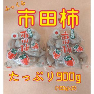 南信州特産『市田柿』たっぷり900g（450g✕2）生産者直送！(フルーツ)