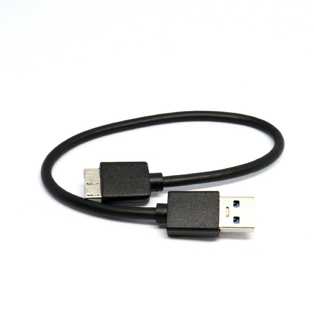 【新品未使用】USBケーブル USB3.0 A to Micro B 0.3~1 スマホ/家電/カメラのPC/タブレット(PC周辺機器)の商品写真
