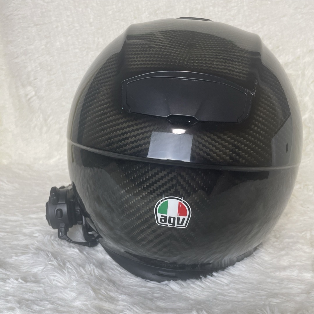 agv カーボン システムヘルメット XL セナsena 10C PRO 付き