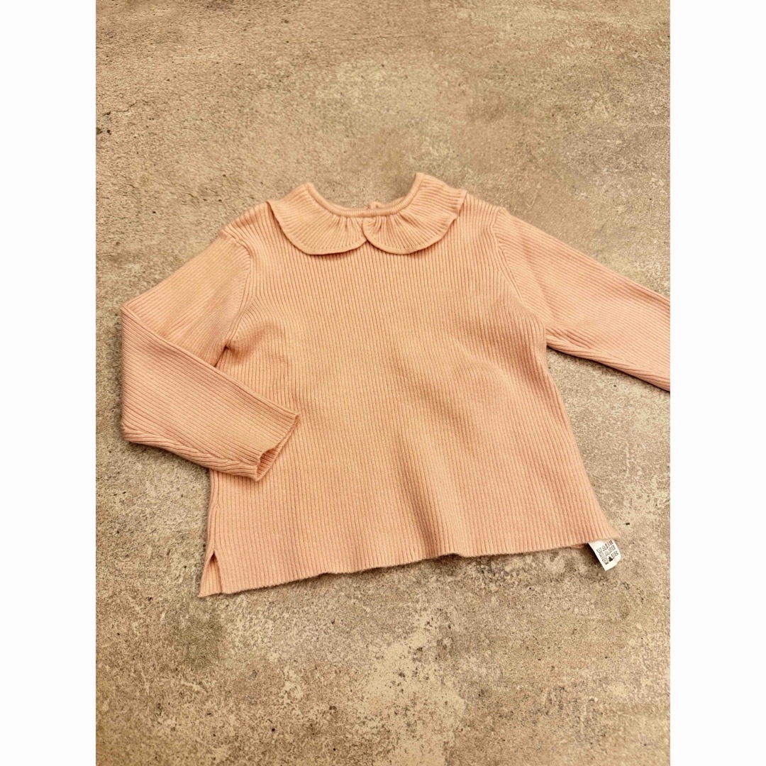 ZARA(ザラ)のZARA ピンク　セーター　90 くらい キッズ/ベビー/マタニティのキッズ服女の子用(90cm~)(ニット)の商品写真