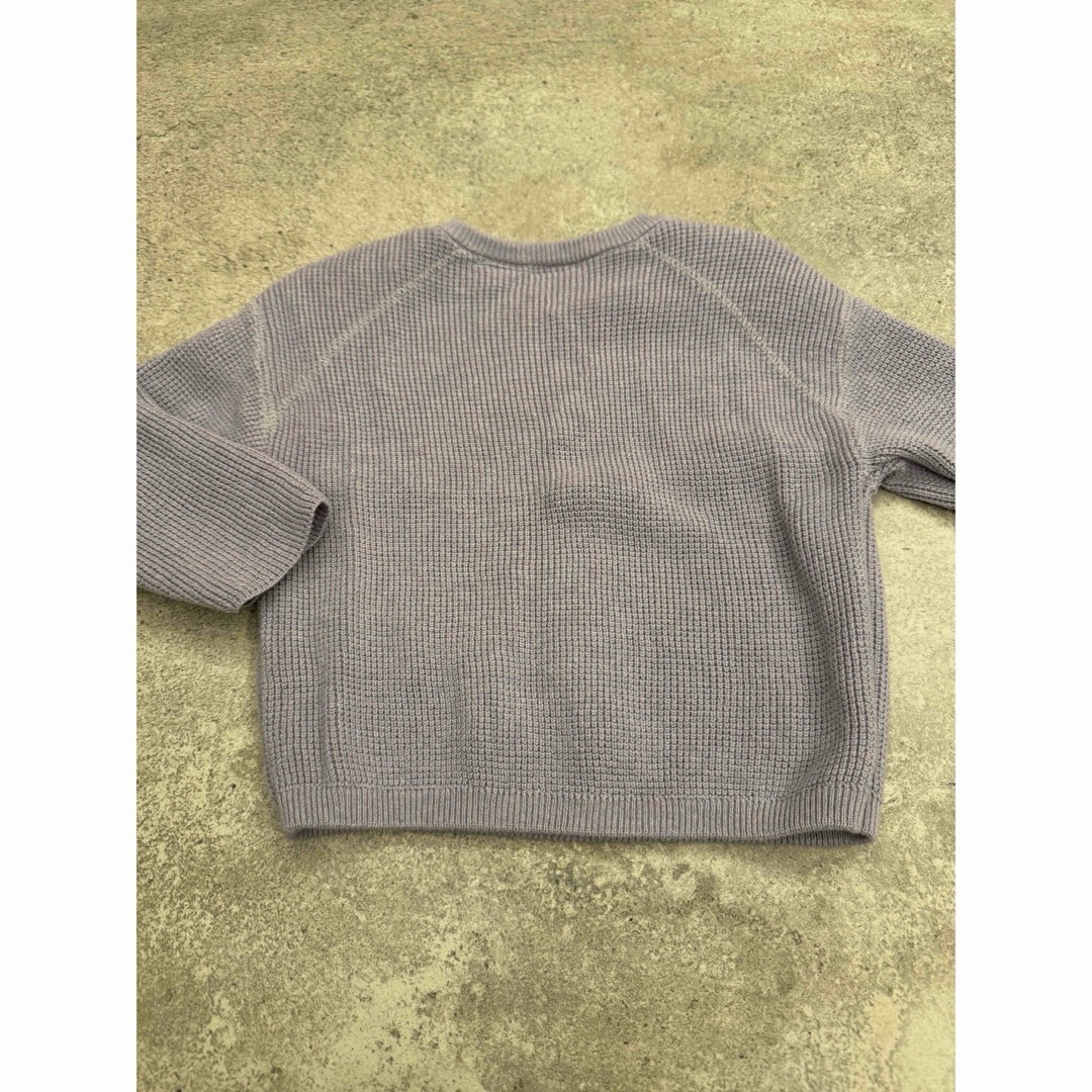 ZARA(ザラ)のZARA セーター　パープル　紫 キッズ/ベビー/マタニティのキッズ服女の子用(90cm~)(ニット)の商品写真