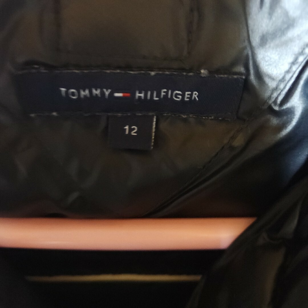 TOMMY HILFIGER(トミーヒルフィガー)の最終値下げ　TOMMY HILFIGER　ダウンジャケット　12(150cm) キッズ/ベビー/マタニティのキッズ服女の子用(90cm~)(ジャケット/上着)の商品写真