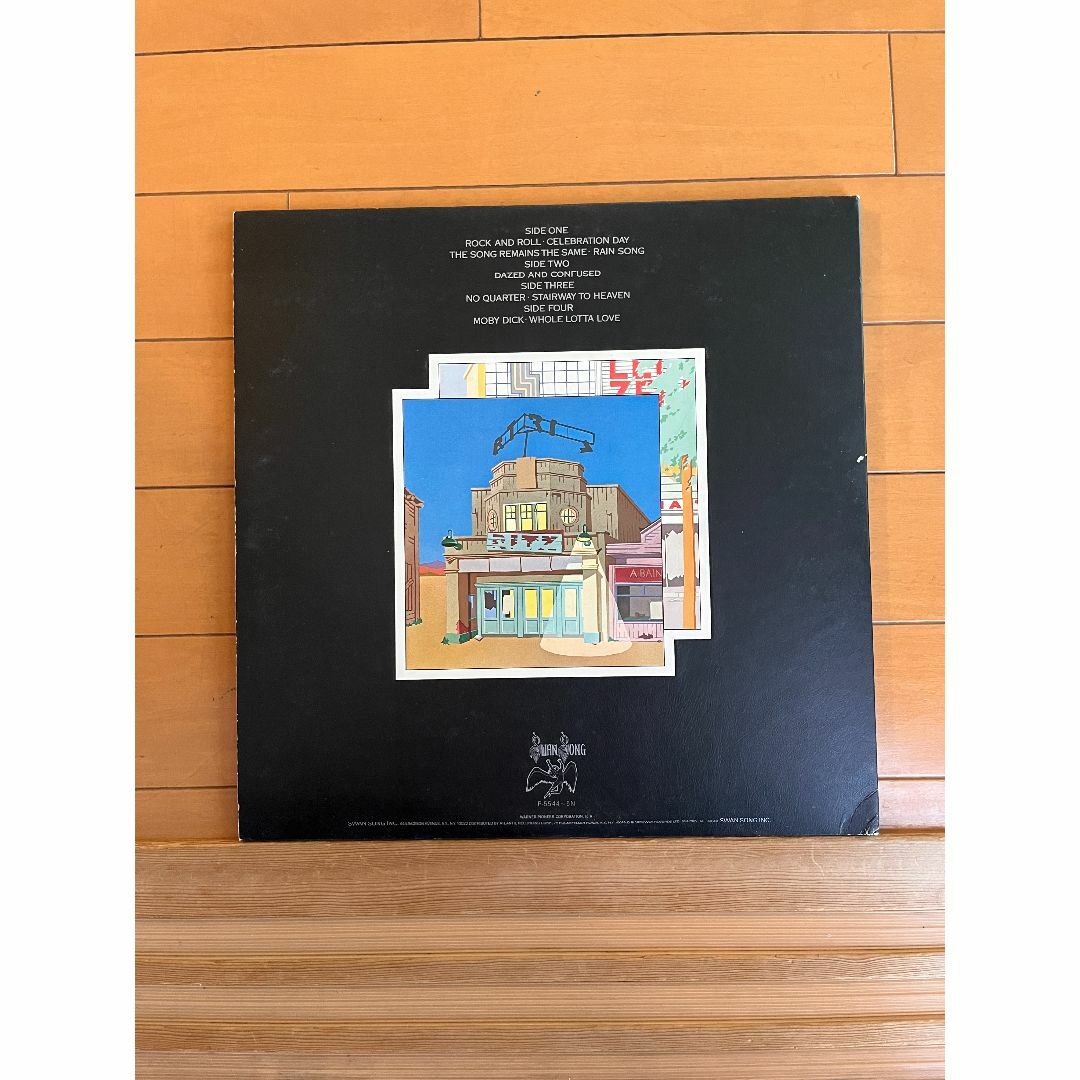 国内盤2LP】レッド・ツェッペリン『永遠の詩（熱狂のライヴ