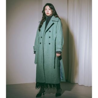 タグあり新品ZARA エクストラロングフェイクボアコート　ブラック　S 新品