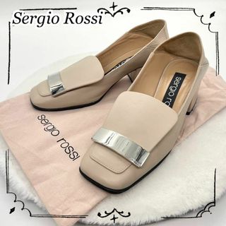 Sergio Rossi - 【美品】セルジオロッシ Sr MILANO フラットパンプス