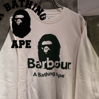 A BATHING APE - BABY MILO ベイビーマイロ スウェット ビッグロゴ