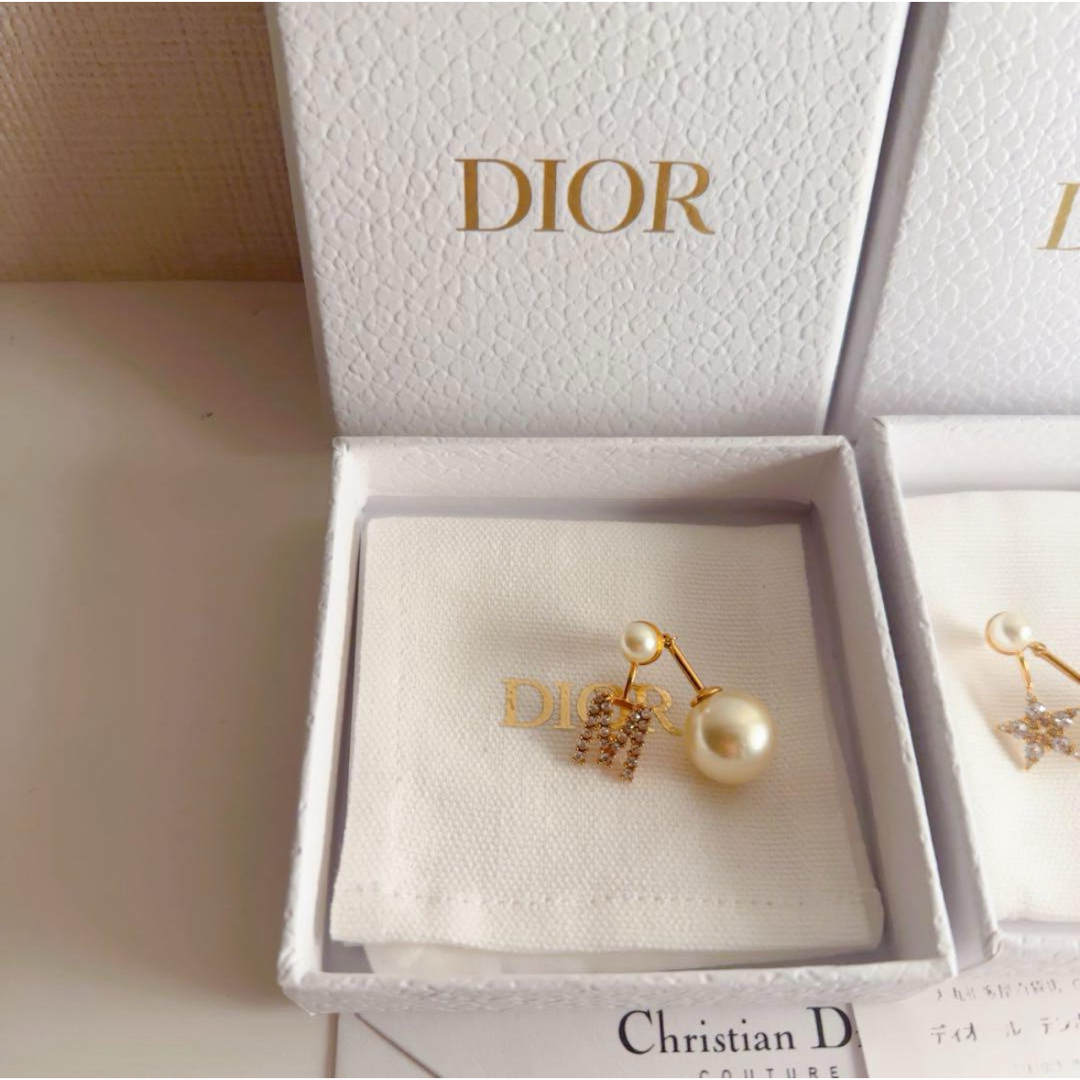 DIOR☆ABCDiorトライバル イニシャルピアス ゴールド値下げ不可