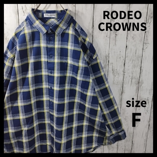 ロデオクラウンズ(RODEO CROWNS)の【RODEO CROWNS】Heavy Flannel Shirt　D119(シャツ)