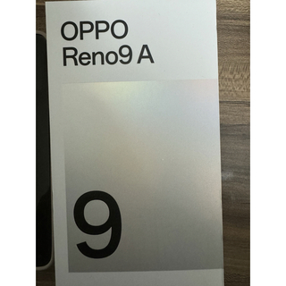 オッポ(OPPO)のOPPO Reno9 A 128gb(スマートフォン本体)