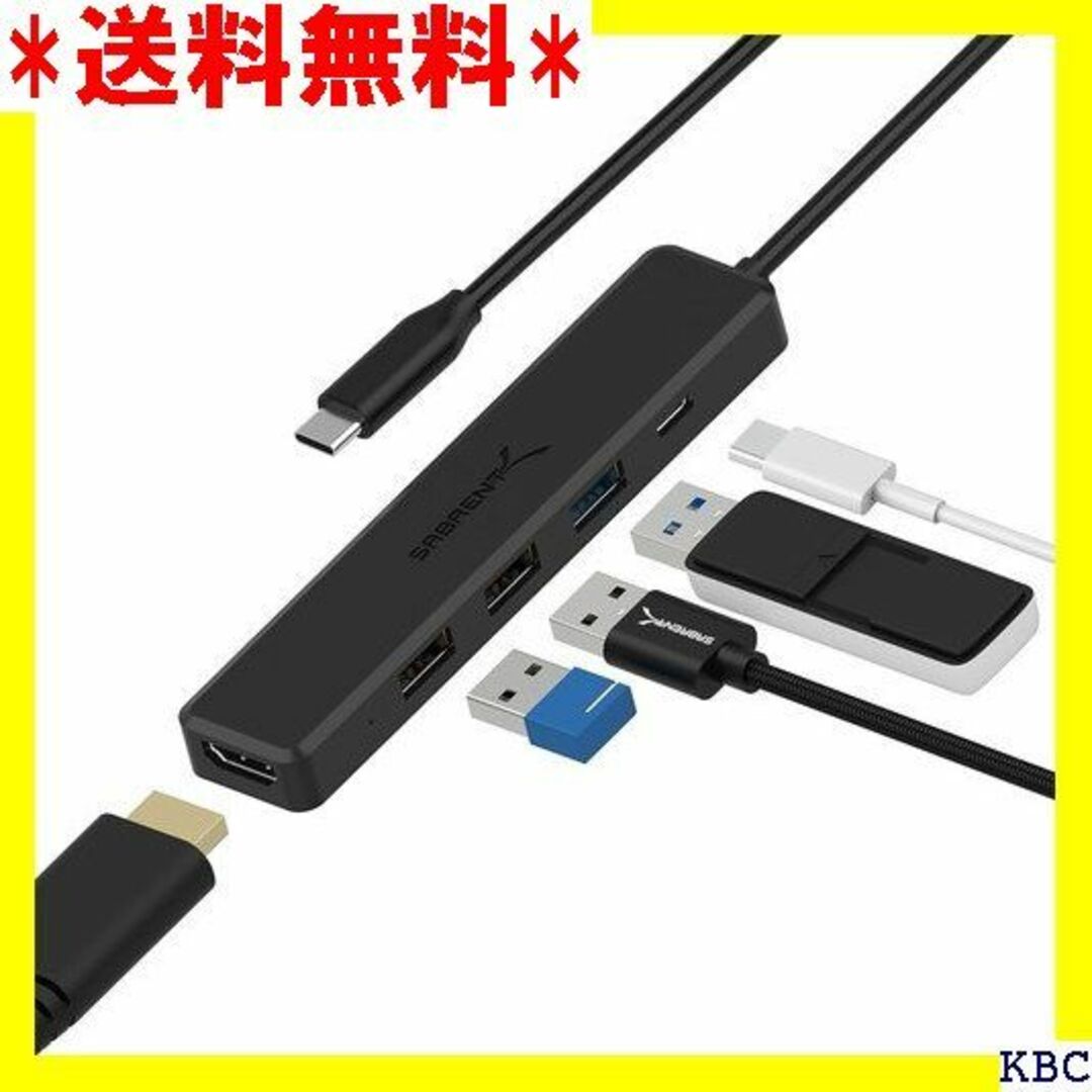 ☆人気商品 SABRENT usb-cハブ 5ポート 4K B-TC5P 416 | フリマアプリ ラクマ