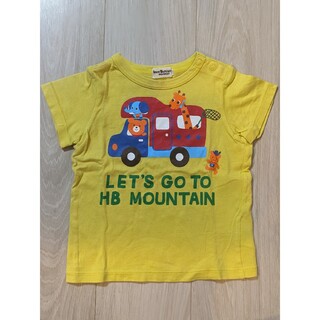 ホットビスケッツ(HOT BISCUITS)のベビー☆ホットビスケッツ半袖Tシャツ80ミキハウス(Ｔシャツ)