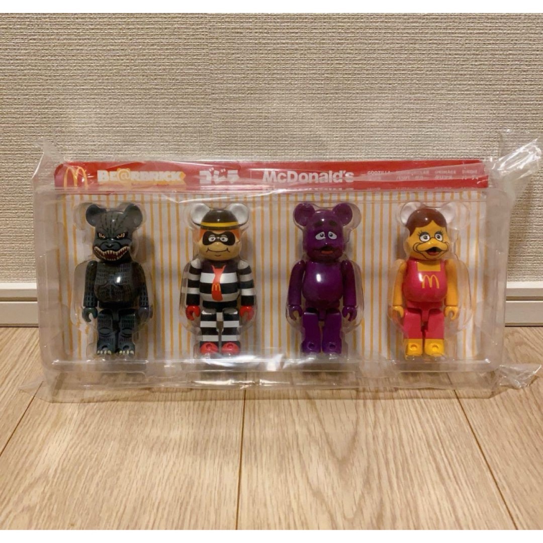 ゴジラvsマクドナルド BE@RBRICK 4体セット | フリマアプリ ラクマ