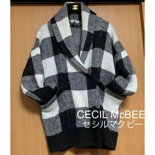 セシルマクビー(CECIL McBEE)の激カワ❤️希少♪カッコいい【CECILMcBEE】セシルマクビー　ニットコート(チェスターコート)