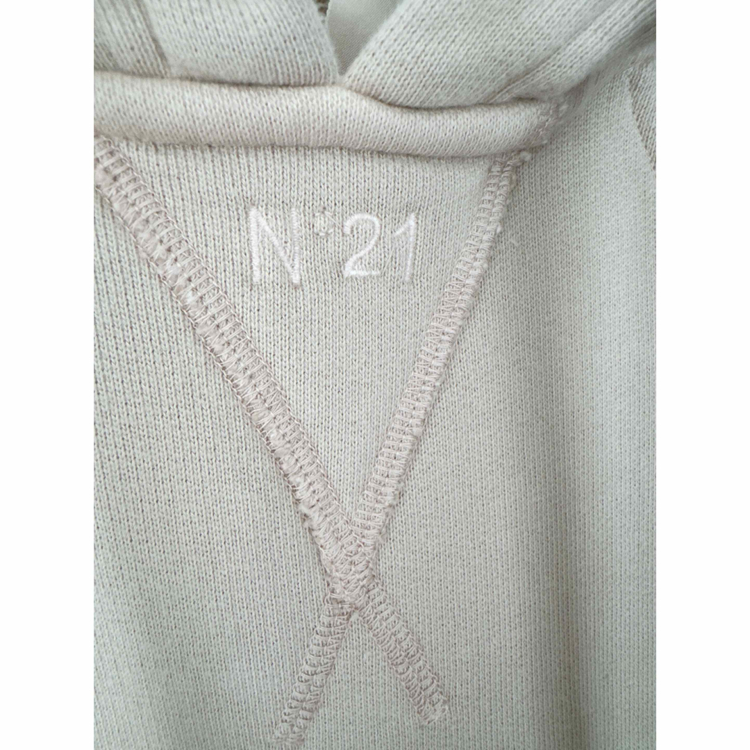 新品】N°21 スウェット パーカー ワンピース ピンク 新品】N°21 スウェット パーカー ワンピース ピンク