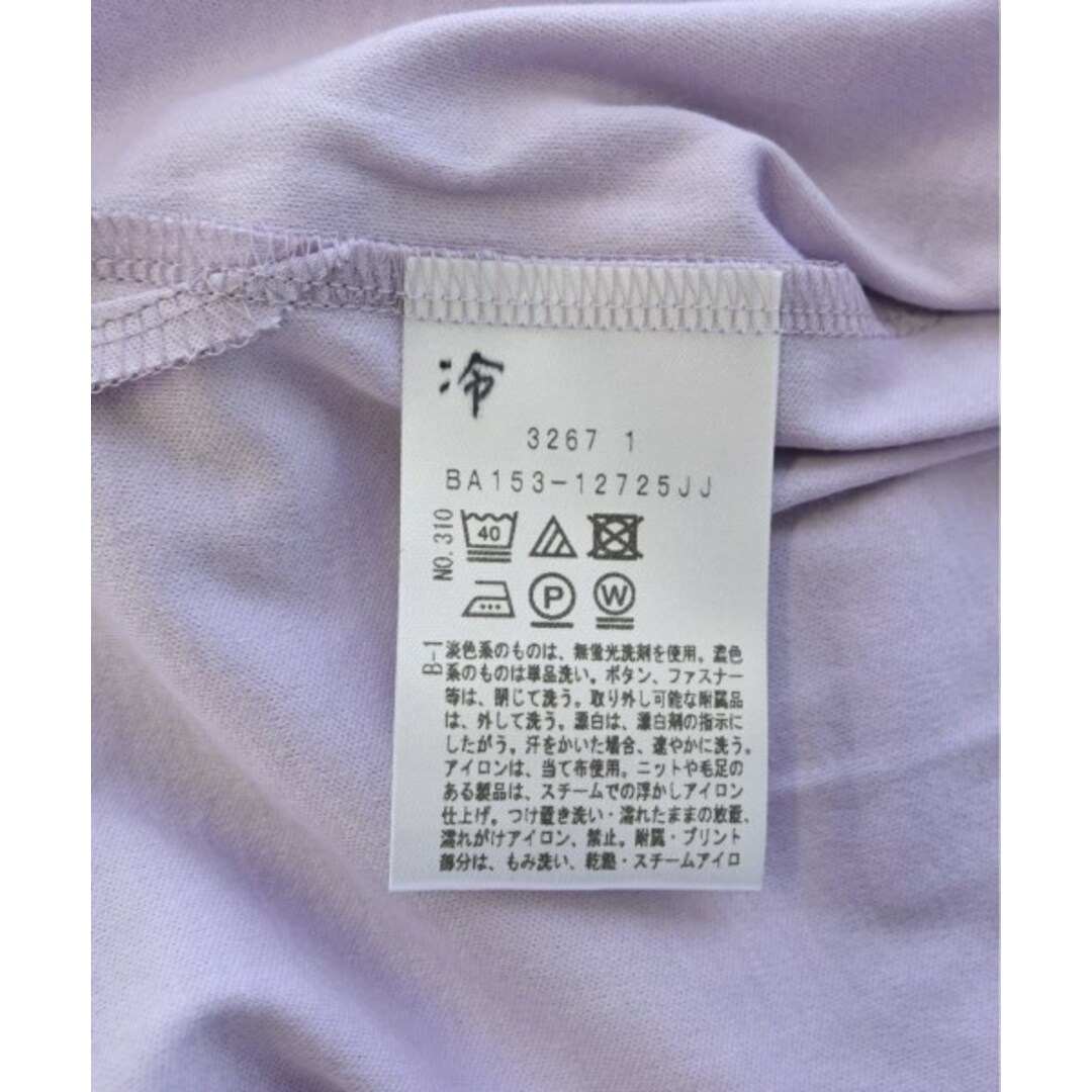 UNTITLED(アンタイトル)のUNTITLED アンタイトル Tシャツ・カットソー 2(M位) 紫 【古着】【中古】 レディースのトップス(カットソー(半袖/袖なし))の商品写真